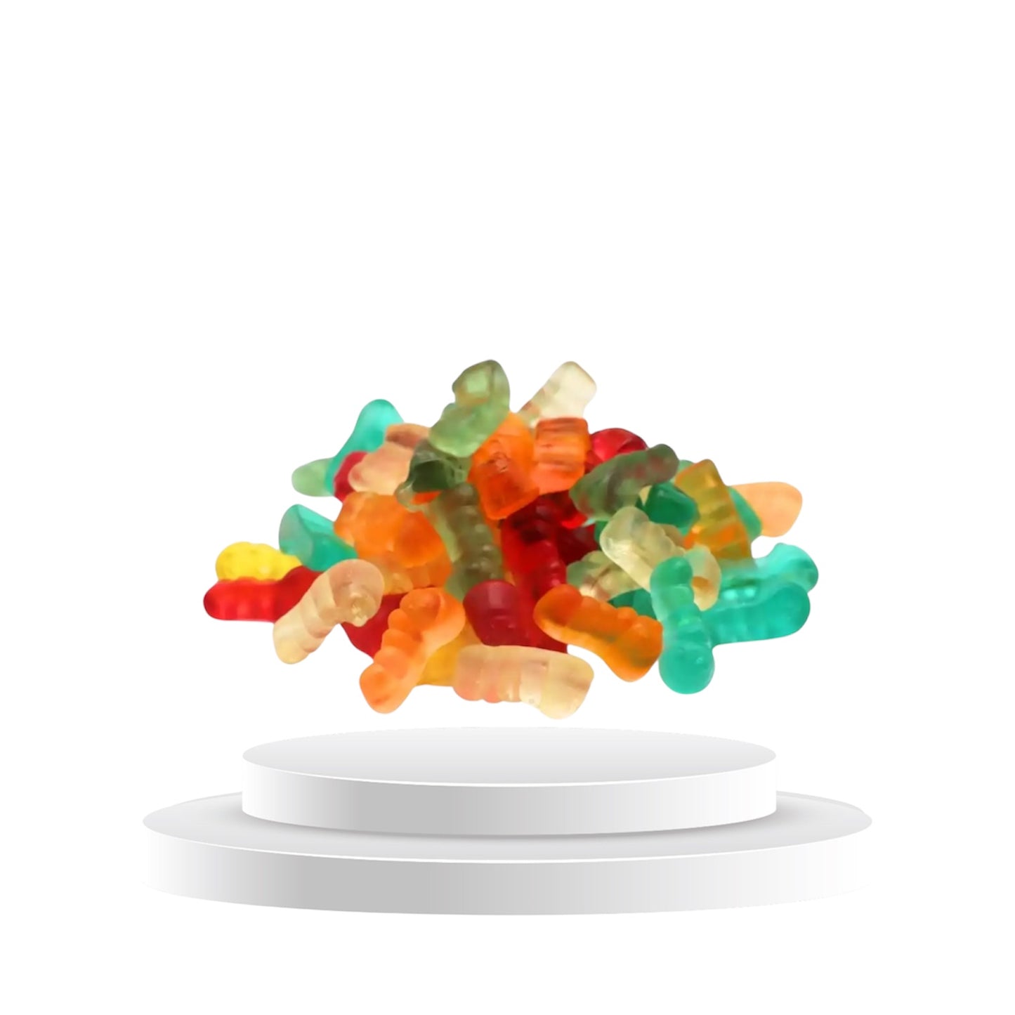 Mini Würmer Weingummi 900g