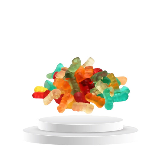 Mini Würmer Weingummi 900g