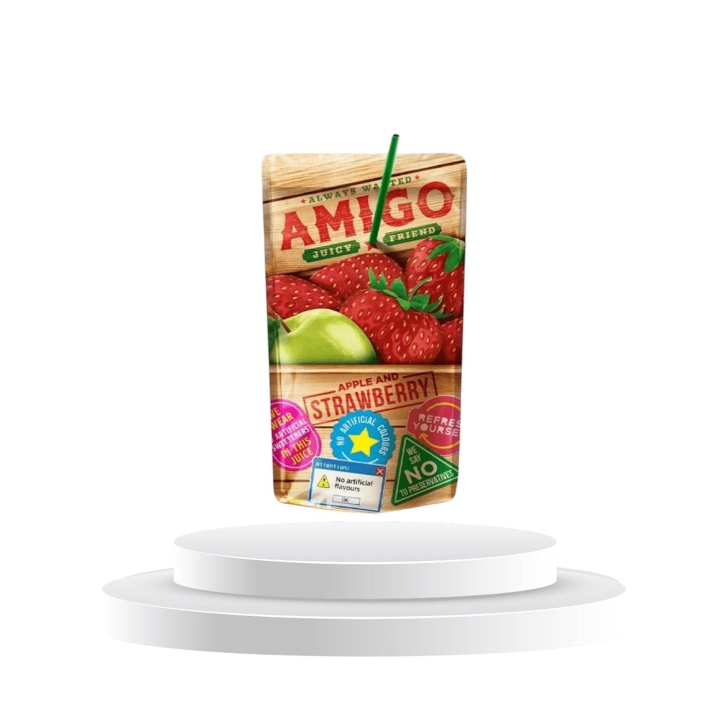 Amigo Apple & Strawberry 200ml