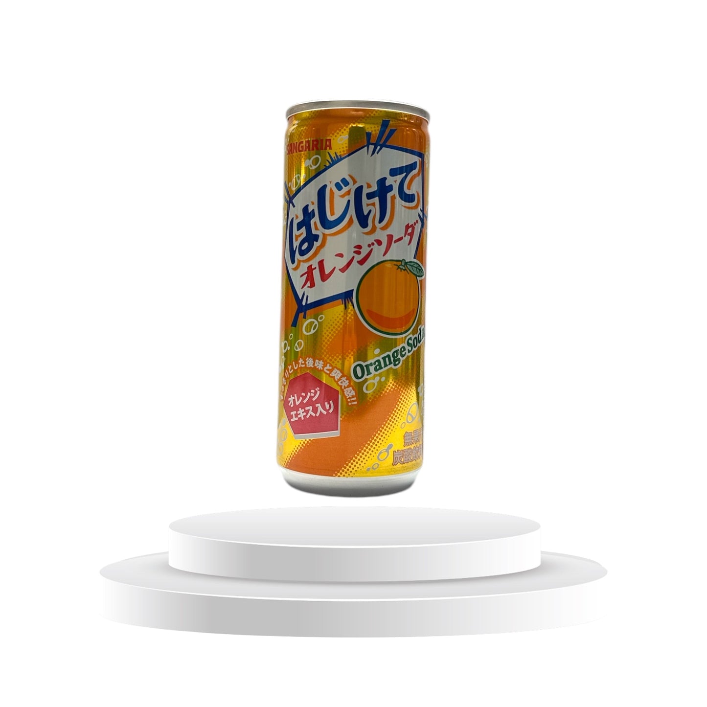 Sangaria Hajikete Orange Soda 250ml - Memo's Candy World GmbH