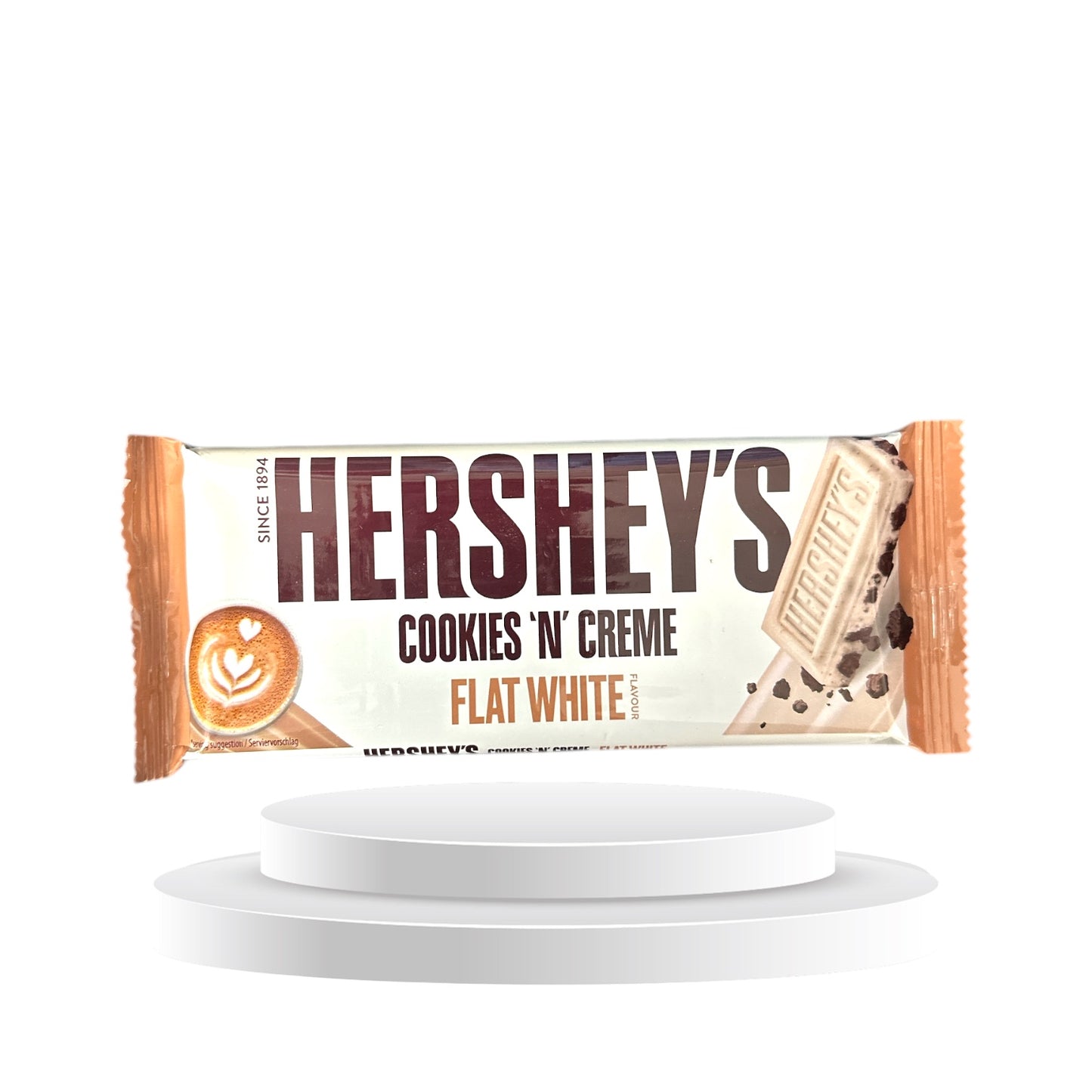 Hersheys Cookies N Creme Flat White - Memo's Candy World GmbH
