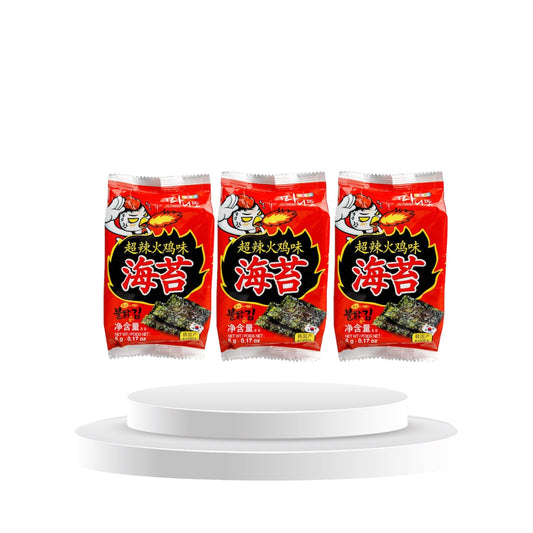 Koreansk Sjögräs Snacks med chili Seetang - Memo's Candy World GmbH