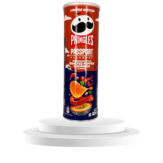 Pringles PASSPORT Moroccan Style Roasted Pepper & Hummus
