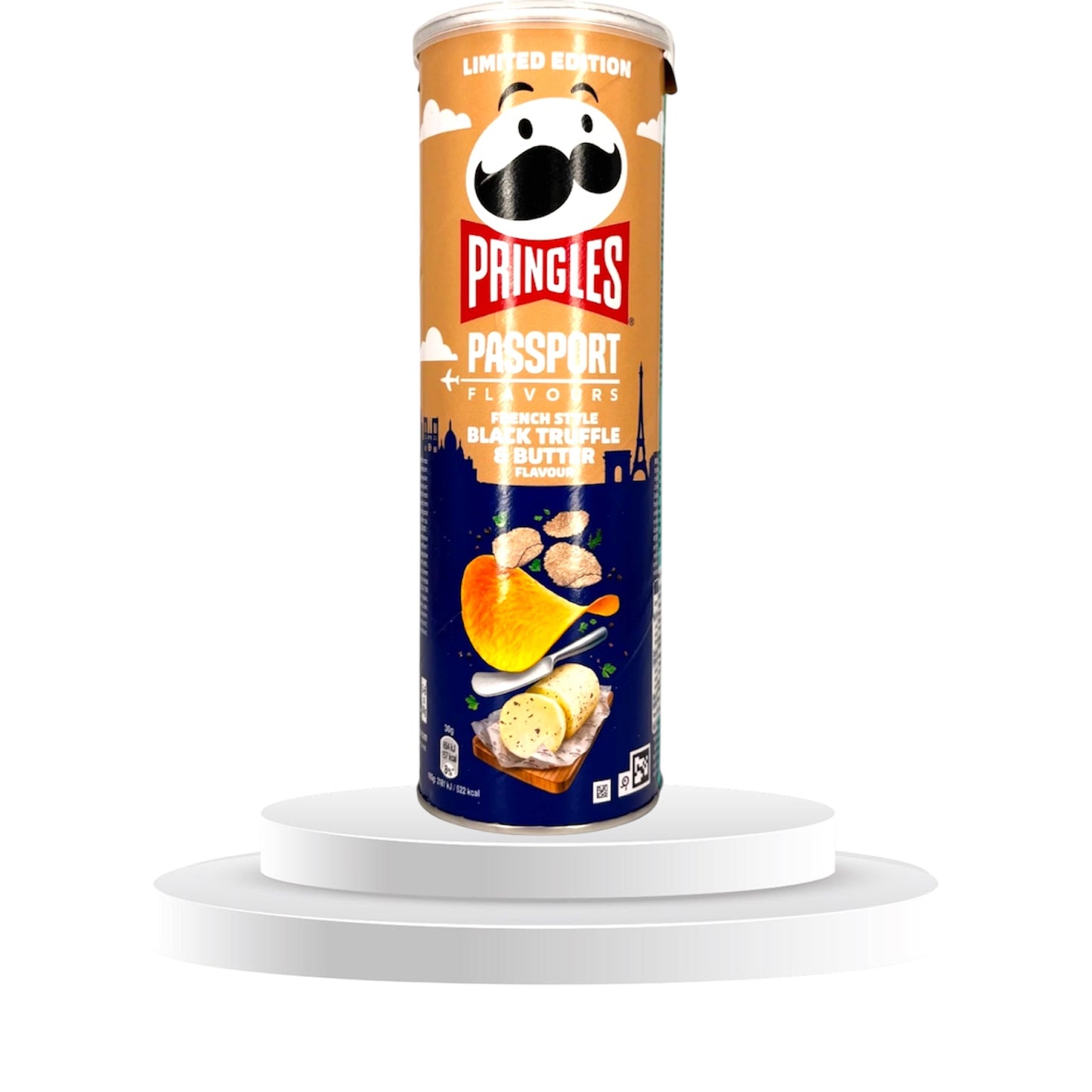 Pringles PASSPORT French Style Black Truffle & Butter 165g