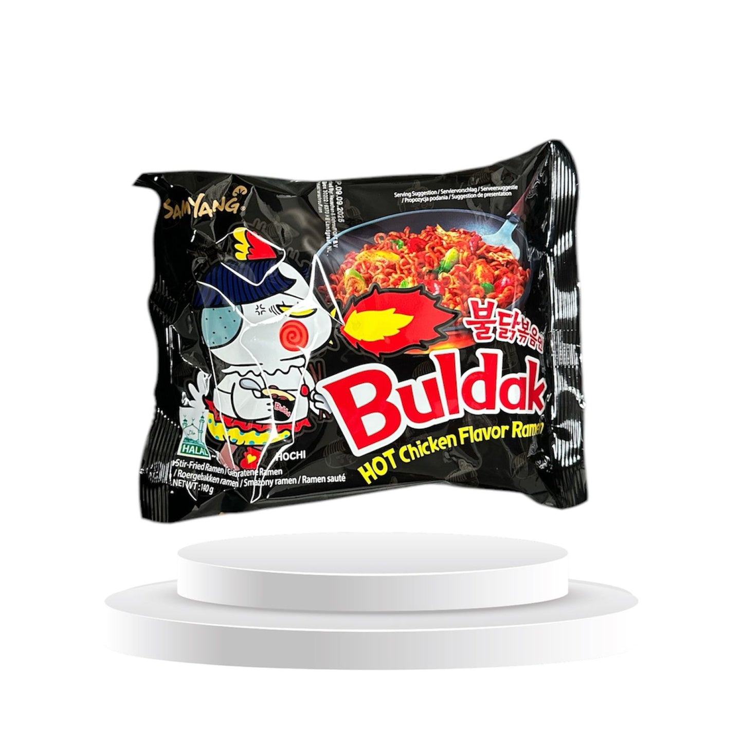 Buldak Hot Chicken schwarz - Memo's Candy World GmbH