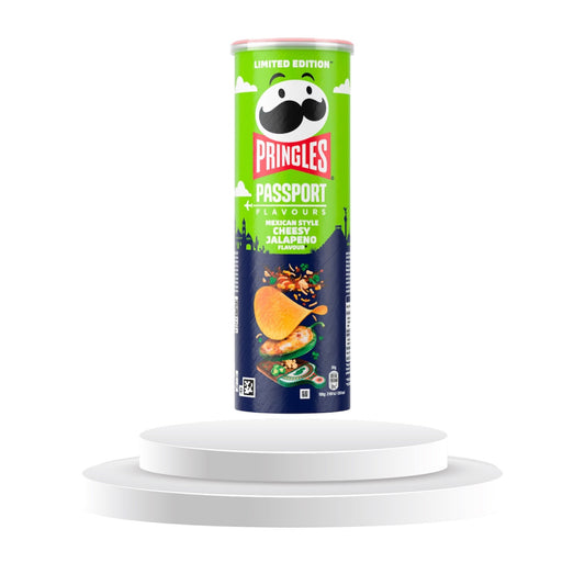 Pringles Mexican Style Cheesy Jalapeño 165 g