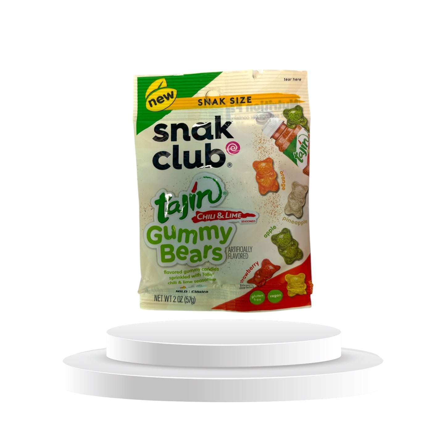 Snack Club Tajin Gummy Bears - Memo's Candy World GmbH