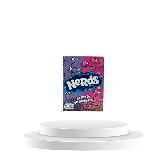 Wonka Nerds Grape Strawberry 46,7g - Memo's Candy World GmbH