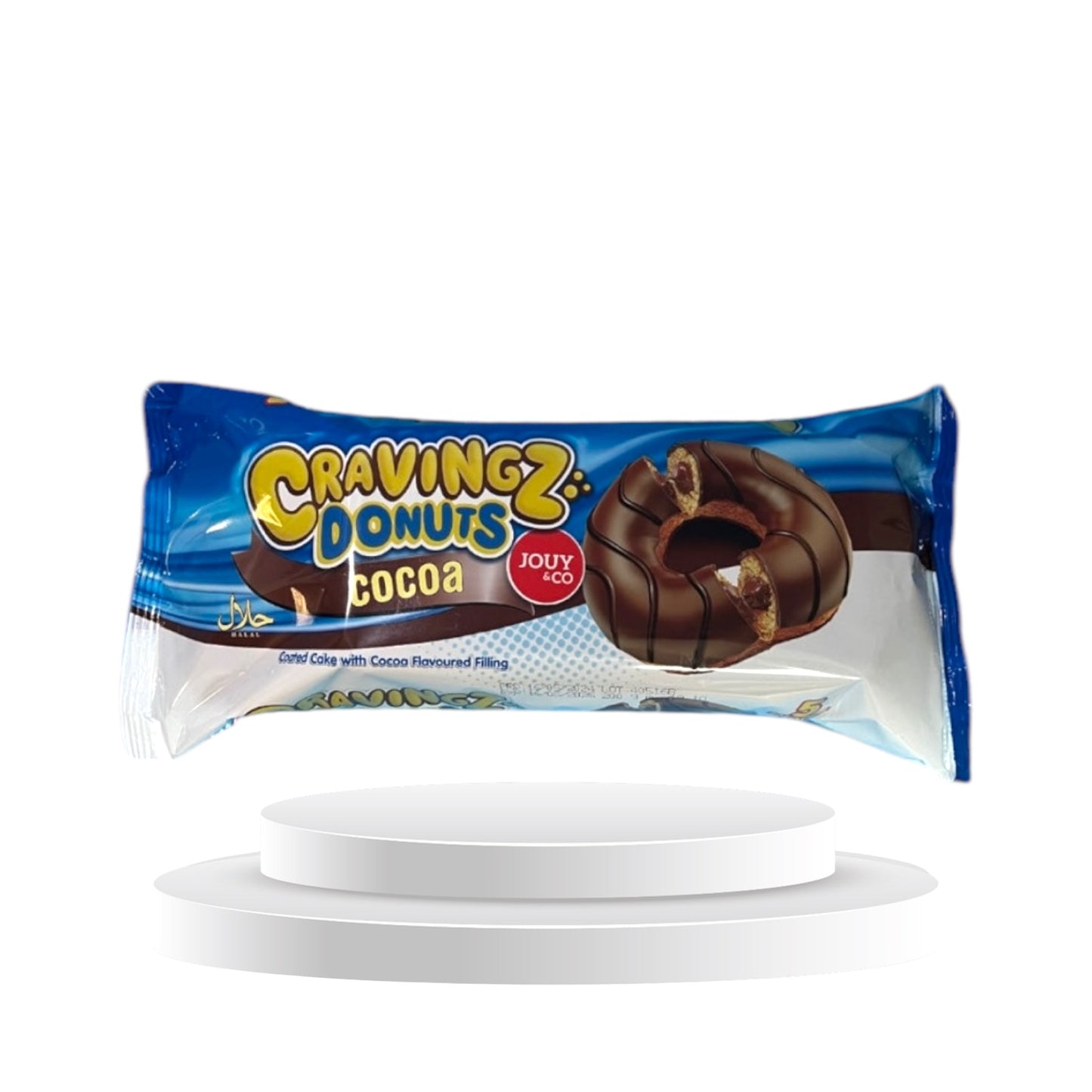 Jouyco Cravingz Donuts Cocoa 200g - Memo's Candy World GmbH