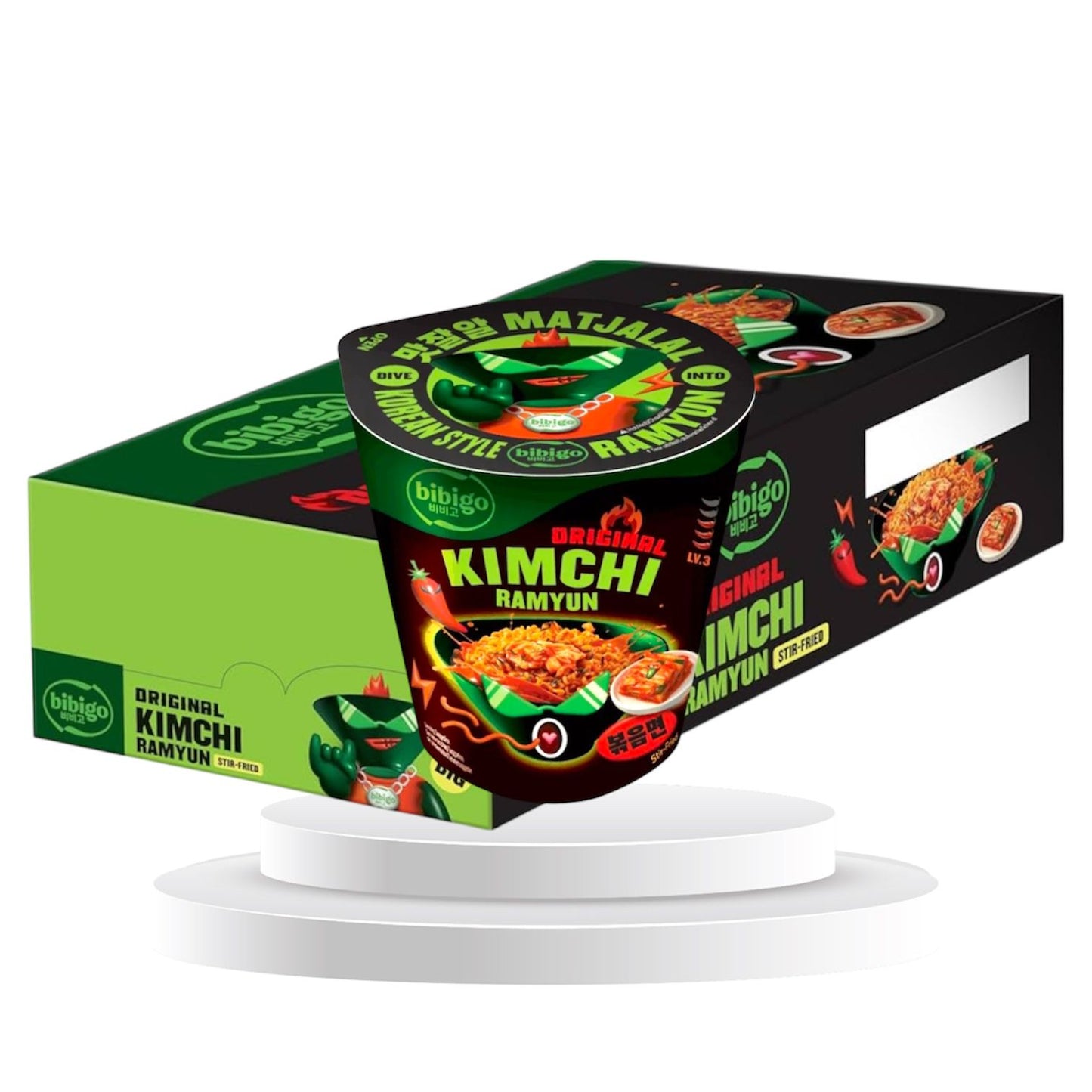 Bibigo Ramyun verschiedene Sorten Chicken Flavour 8er pack 92g