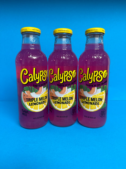 Calypso Triple Melon Lemonade 417ml - Memo's Candy World GmbH