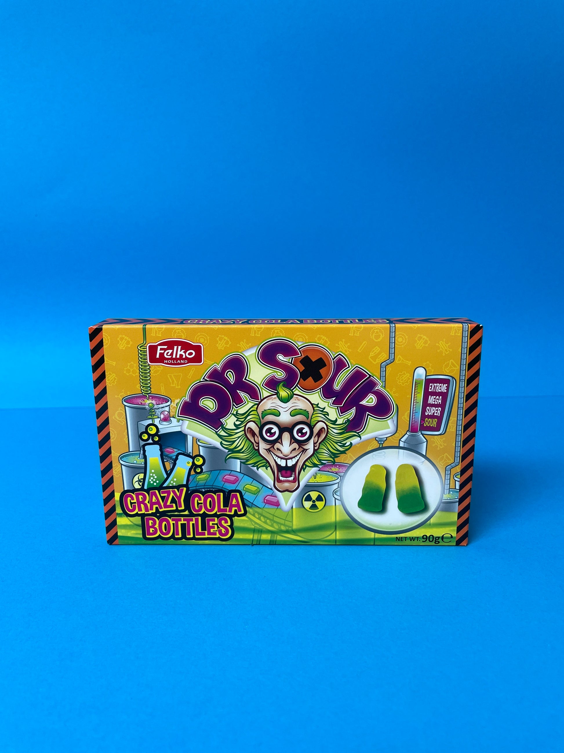 Dr. Sour Crazy Cola Bottles 90g - Memo's Candy World GmbH