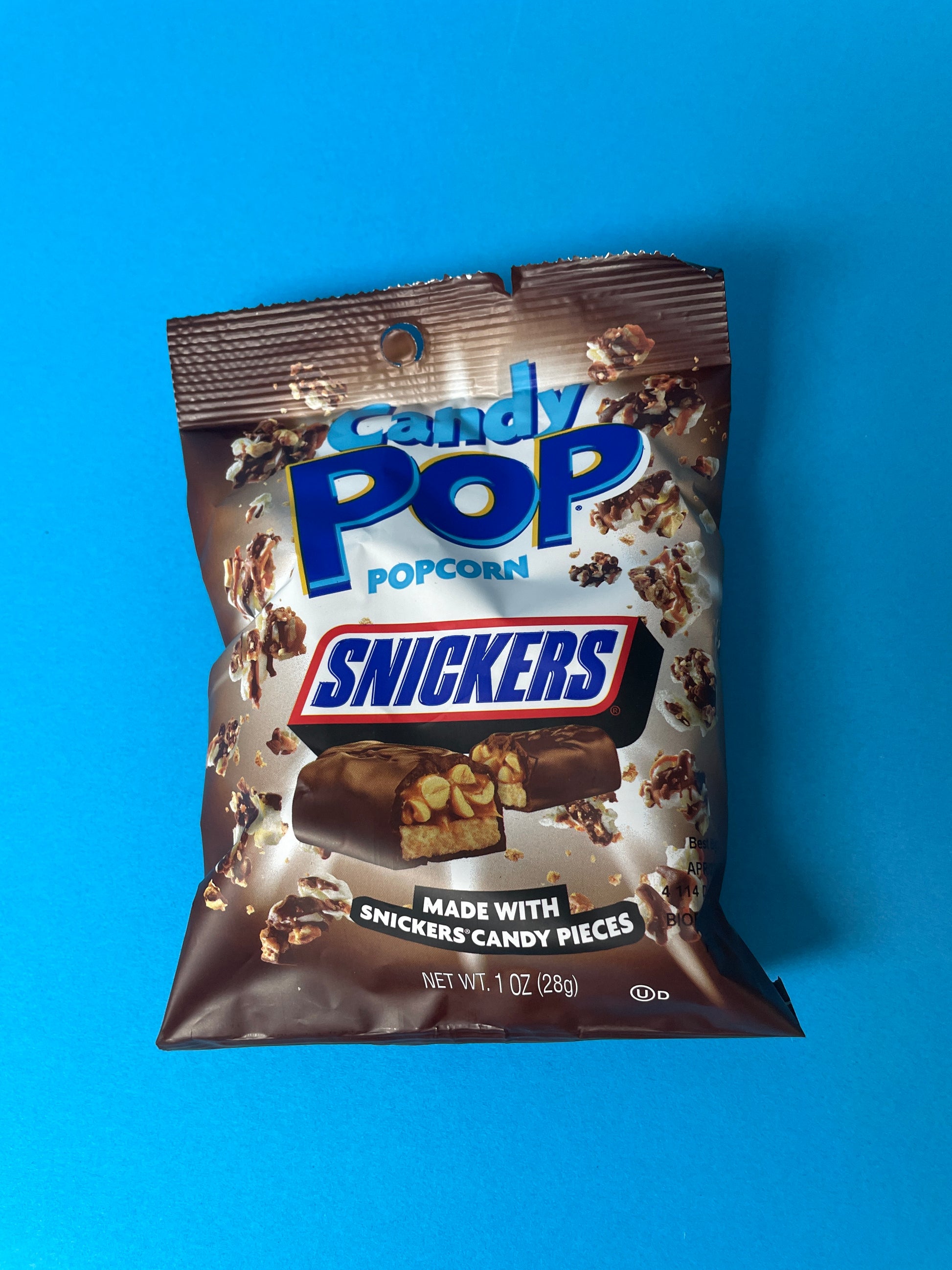 Candy Pop Popcorn Snickers (28g) - Memo's Candy World GmbH