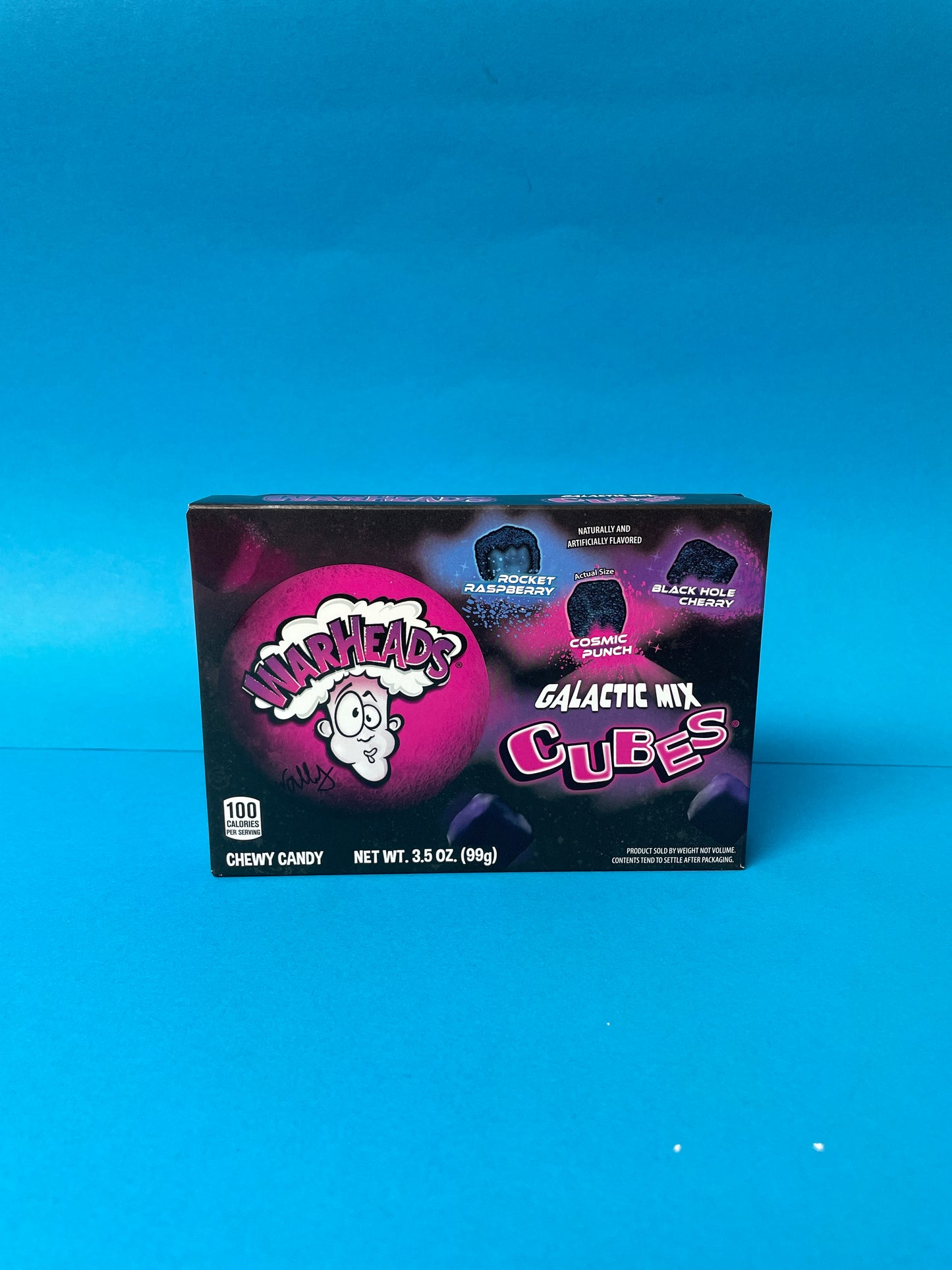 Warheads Galactic Cubes 99 gr. - Memo's Candy World GmbH