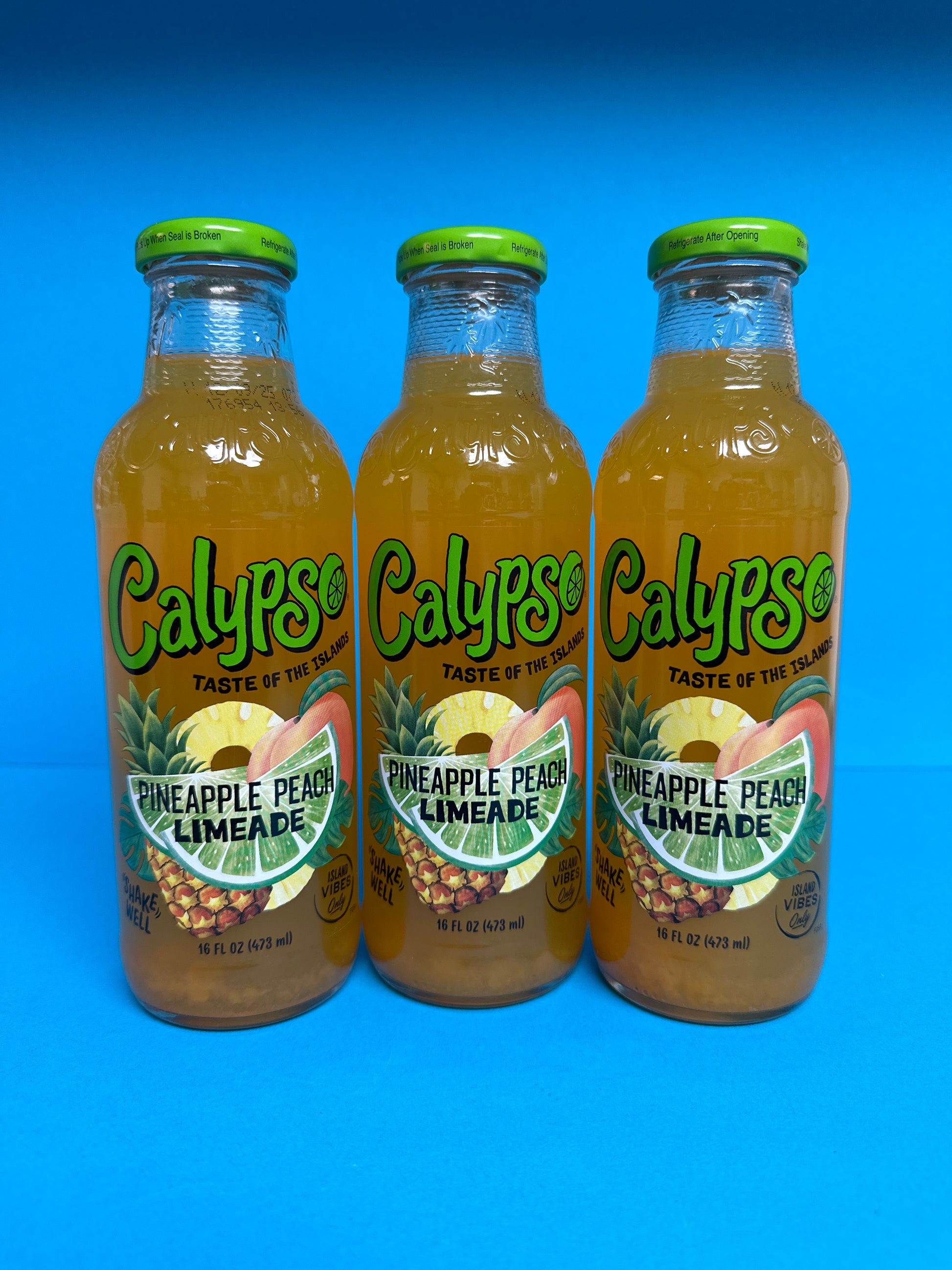 Calypso Pineapple Peach Limeade 417ml - Memo's Candy World GmbH