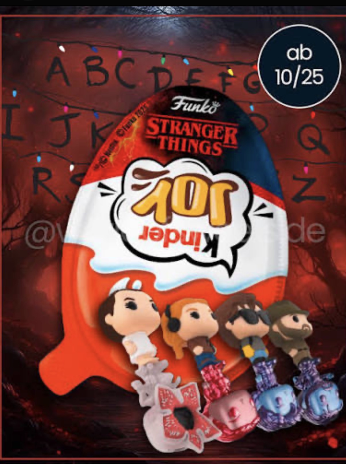 Kinder Joy Ü-Ei Stranger Things Thekendisplay 24 Stück