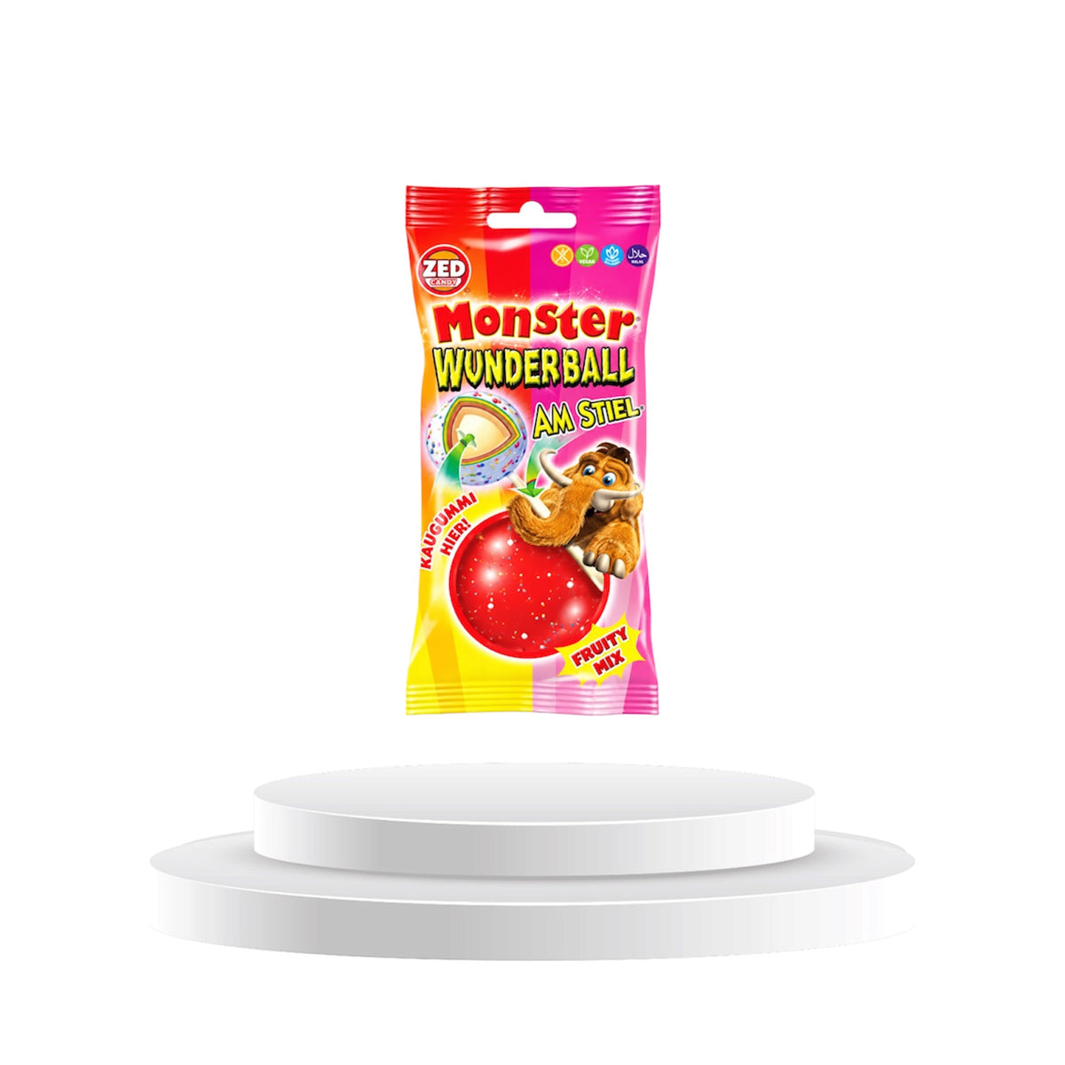ZED Candy Monster Wunderball Fruity Mix – 16 Stück
