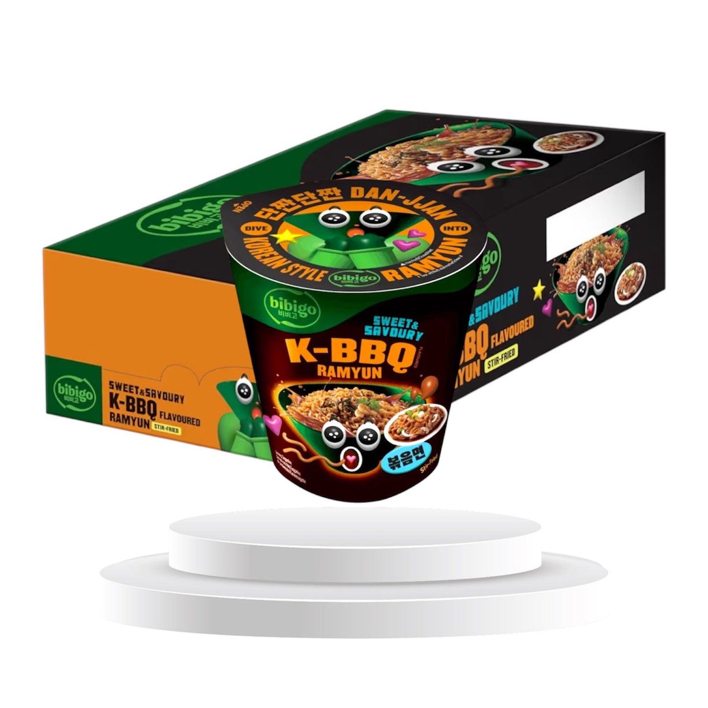 Bibigo Ramyun verschiedene Sorten Chicken Flavour 8er pack 92g