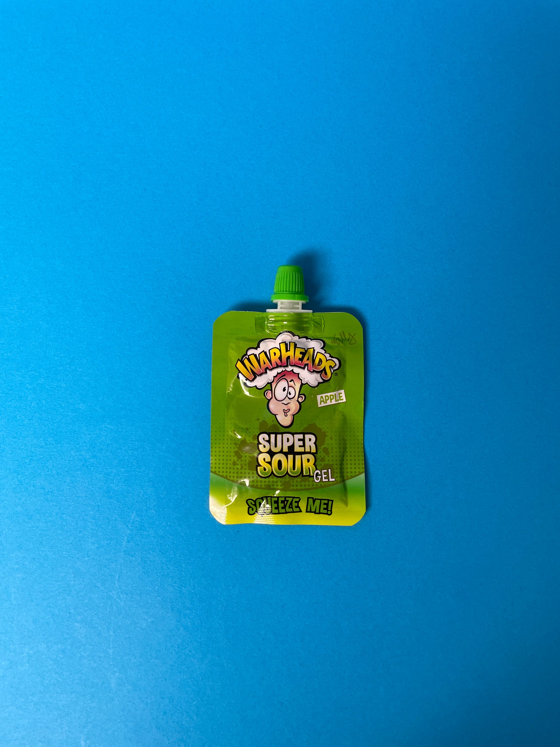 Warheads Tongue Attack Gel Apple 20g - Memo's Candy World GmbH