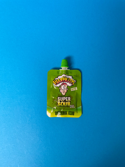 Warheads Tongue Attack Gel Apple 20g - Memo's Candy World GmbH