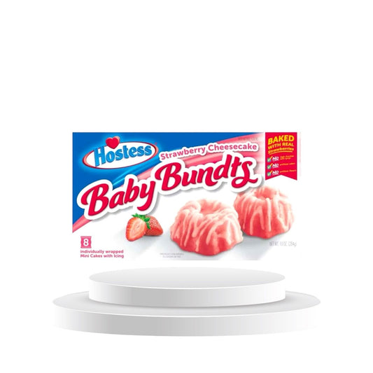 Hostess Baby Bundts Strawberry Cheesecake