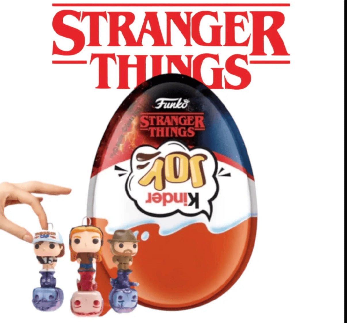 Kinder Joy Ü-Ei Stranger Things Thekendisplay 24 Stück