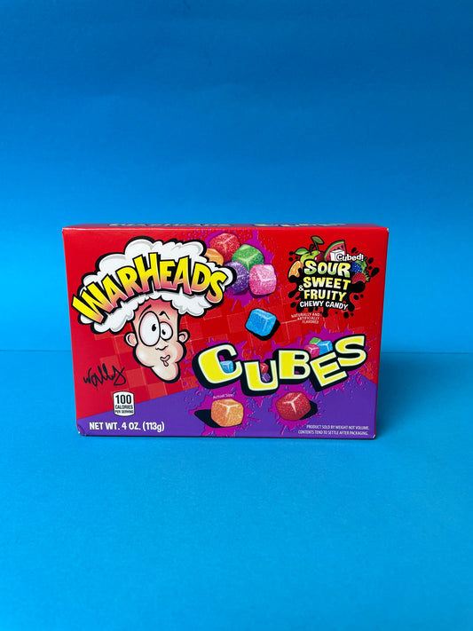 Warheads Sour Sweet & Fruity Cubes (113g) - Memo's Candy World GmbH