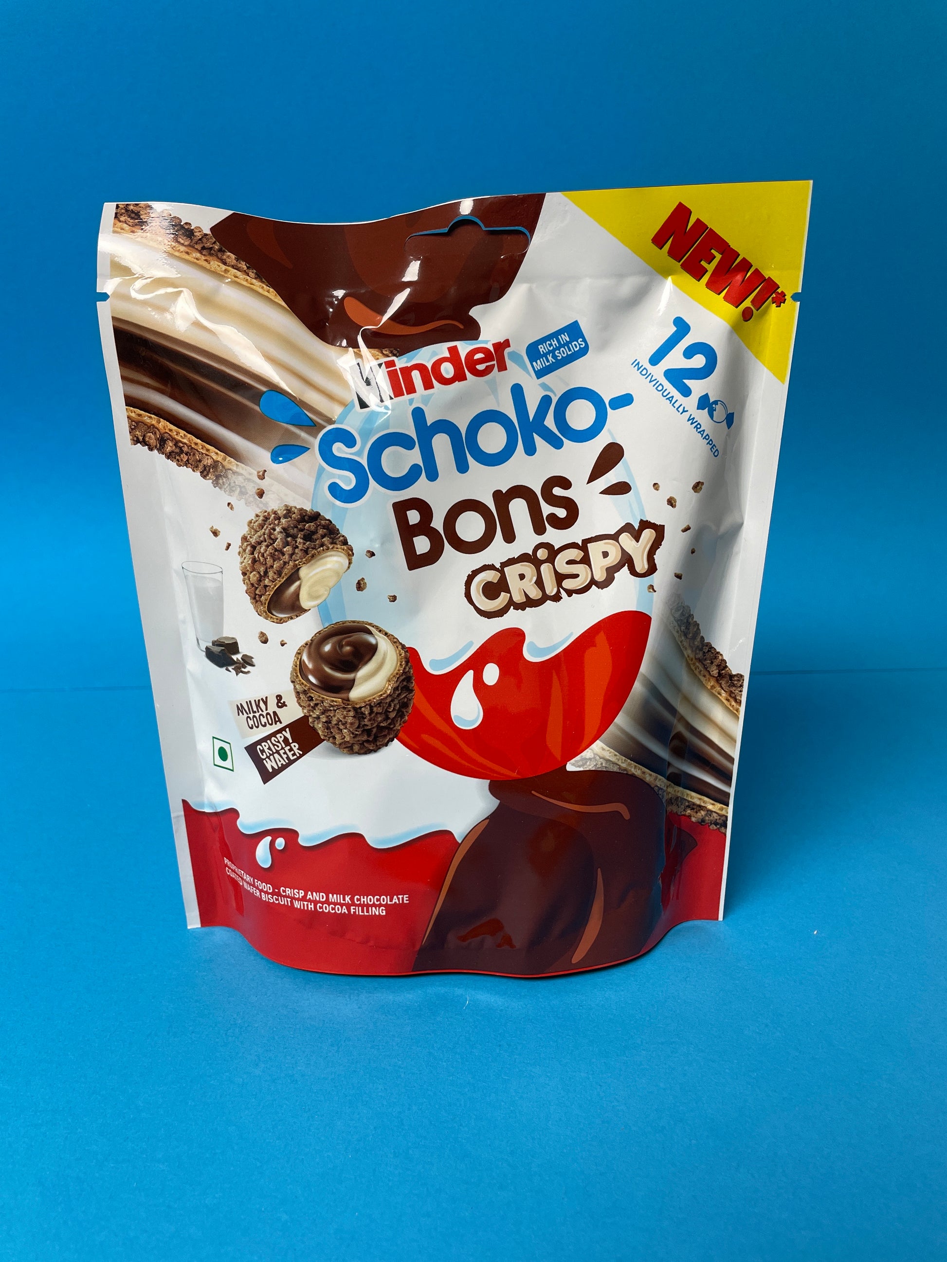 Kinder Schoko-Bons Crispy 67,2g - Memo's Candy World GmbH