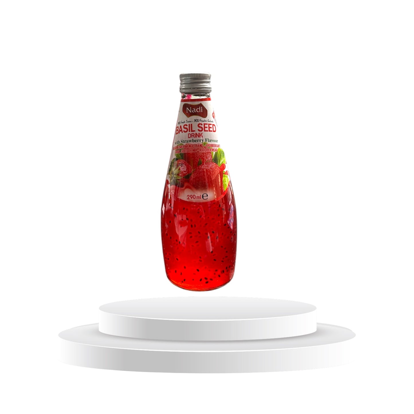 Basil Seed Drink Strawberry - Memo's Candy World GmbH