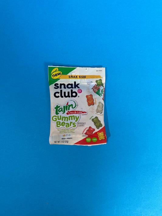 Snack Club Tajin Gummy Bears - Memo's Candy World GmbH