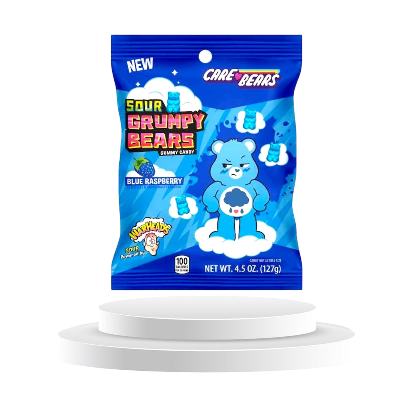 Care Bears Sour Grumpy Bears Blue Raspberry (127 g)