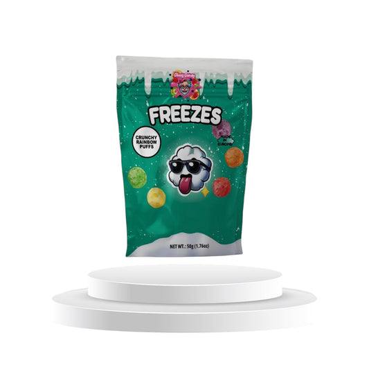 Chaos Candy Freezes Crunchy Rainbow Puffs