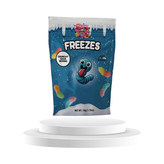 Chaos Candy Freezes Crunchy Sour Worms