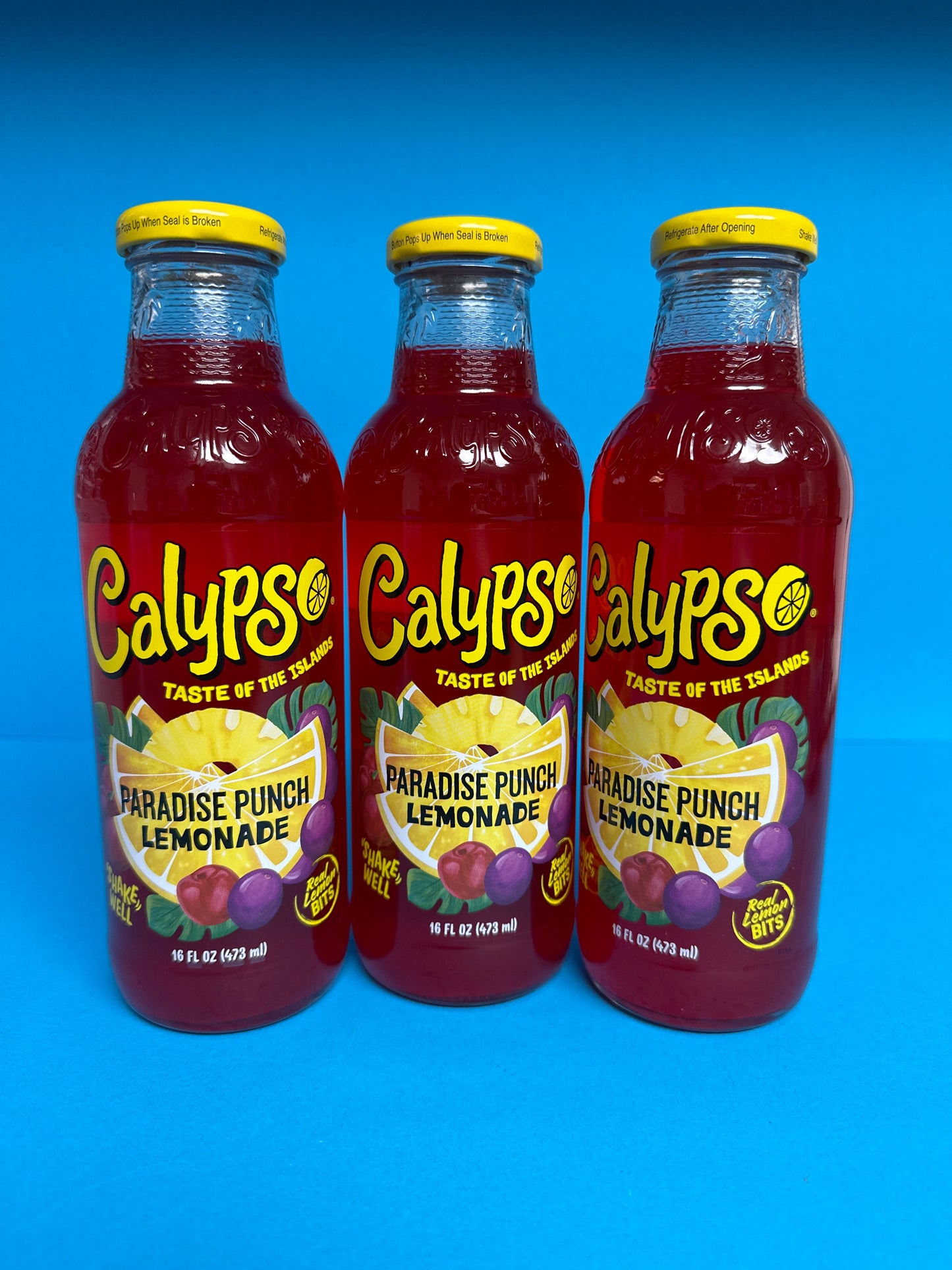 Calypso Paradise Punch Lemonade 473ml - Memo's Candy World GmbH