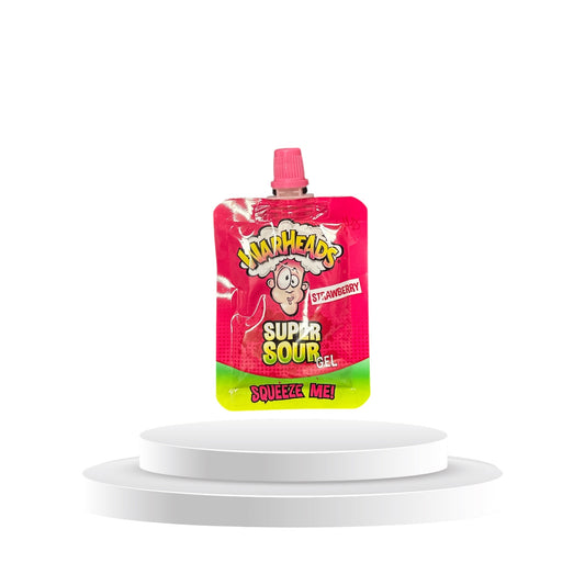 Warheads Tongue Attack Gel Strawberry 20g - Memo's Candy World GmbH