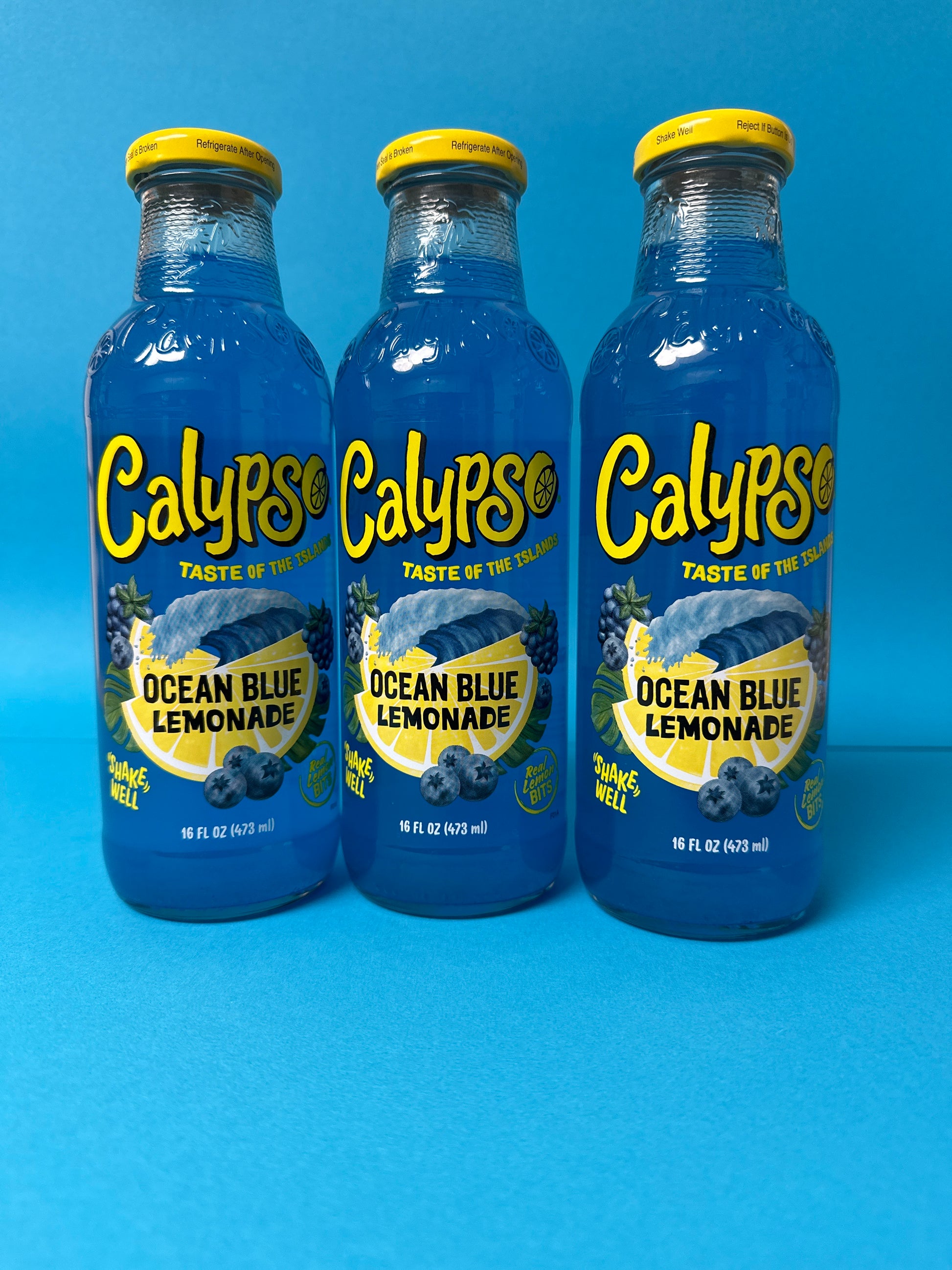 Calypso Ocean Blue Lemonade 473ml - Memo's Candy World GmbH