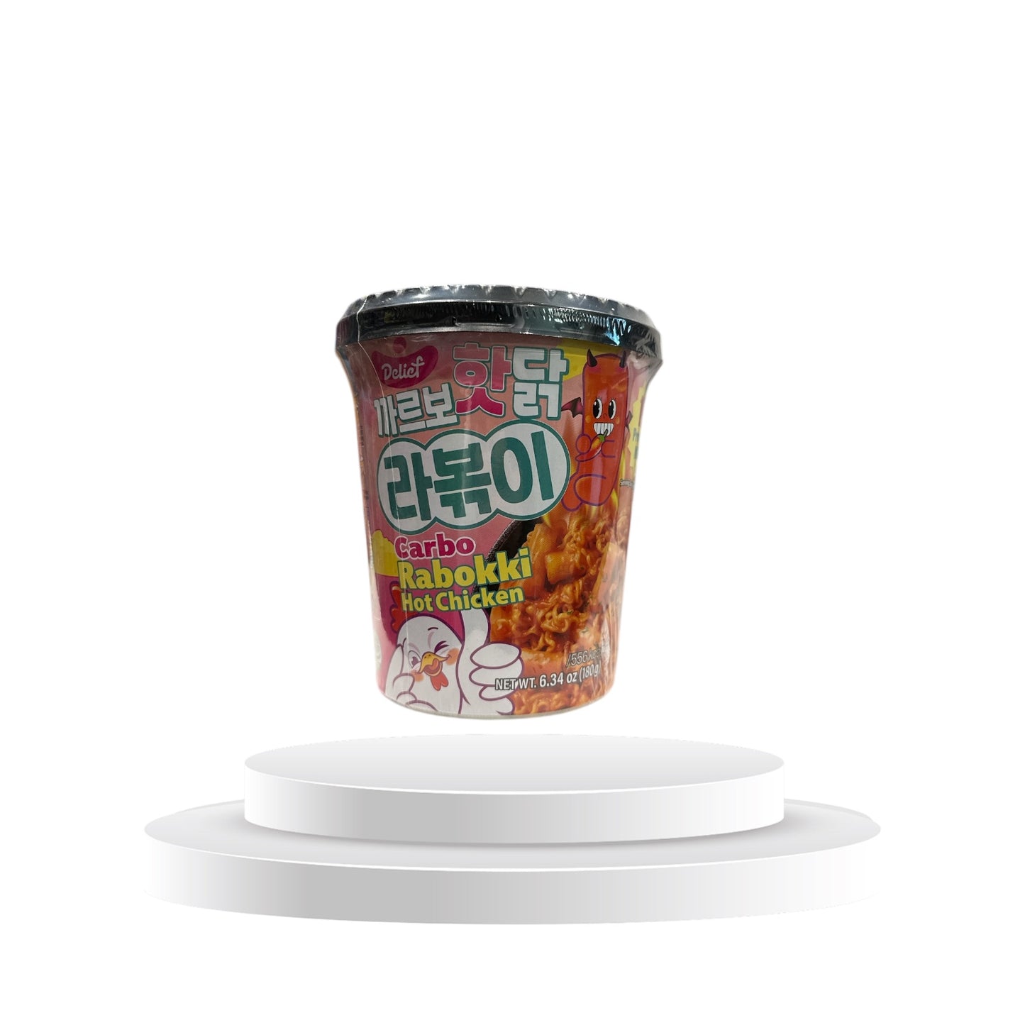 Delief Rabokki Carbonara Hot Chicken - Memo's Candy World GmbH