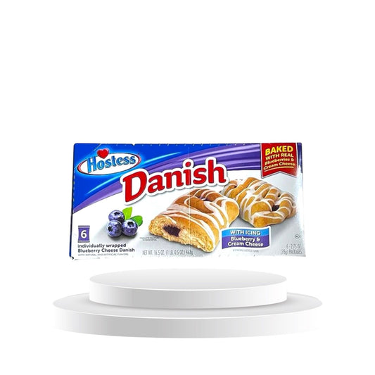 Hostess Danish – Blueberry & Cream Cheese