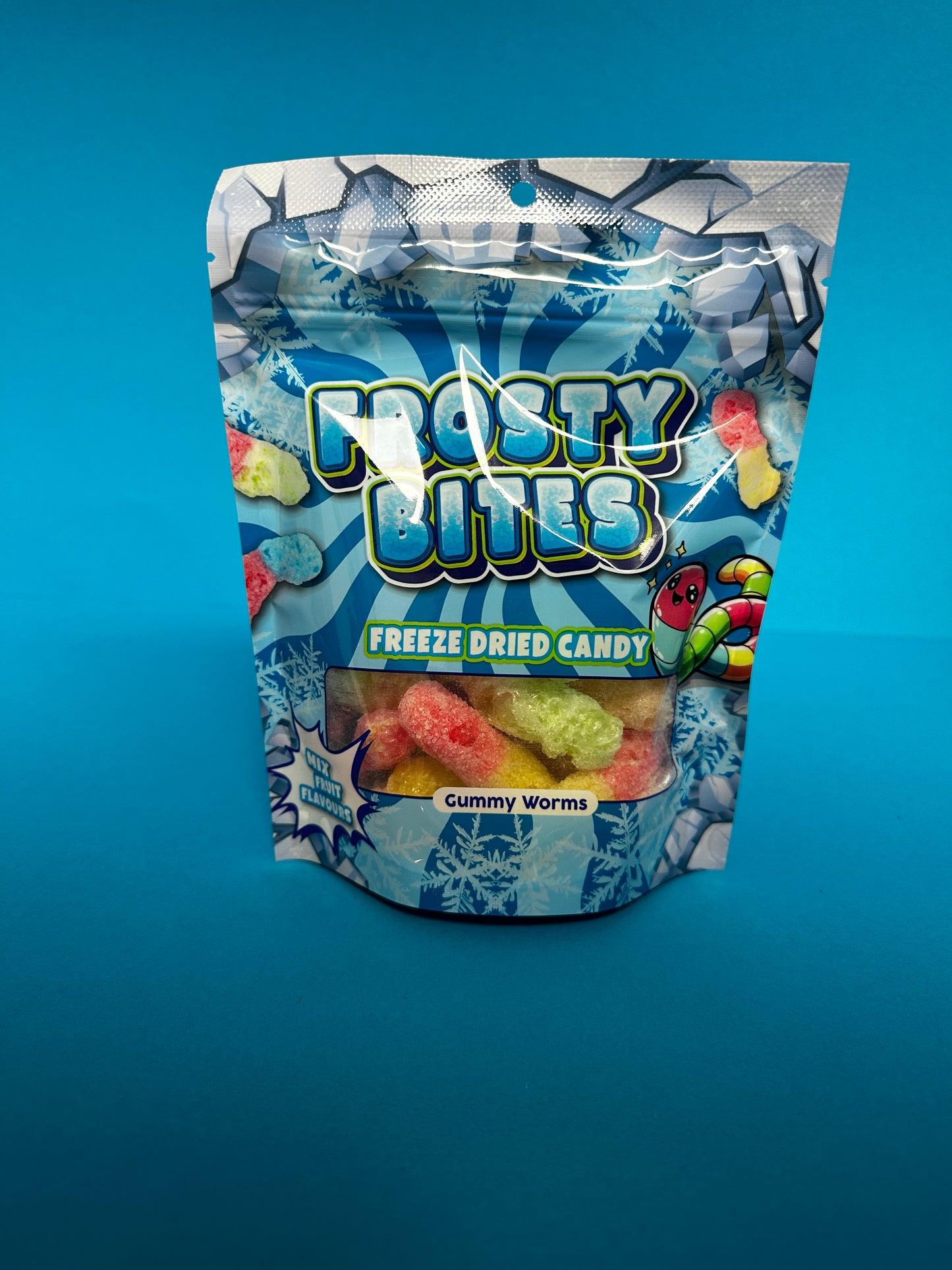 Frosty Bites Gummy Worms - Memo's Candy World GmbH