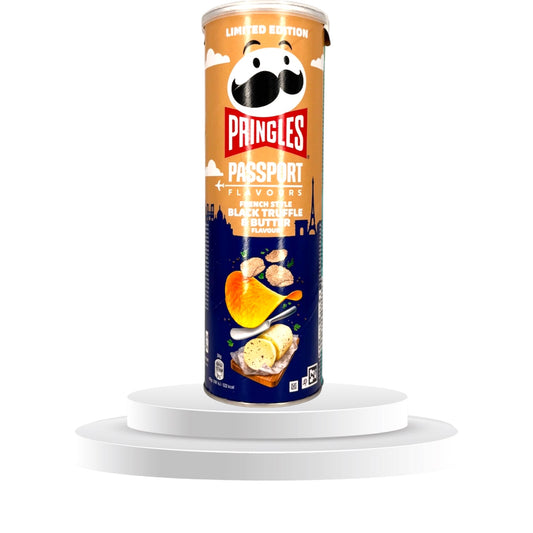 Pringles PASSPORT French Style Black Truffle & Butter 165g