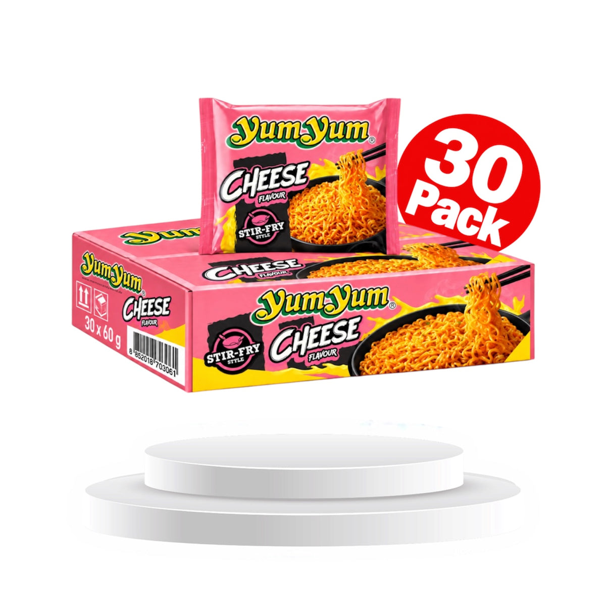 Yum Yum 30x60g Nudelsuppe Chicken, Shrimps, Duck, Beef oder Vegetarisch