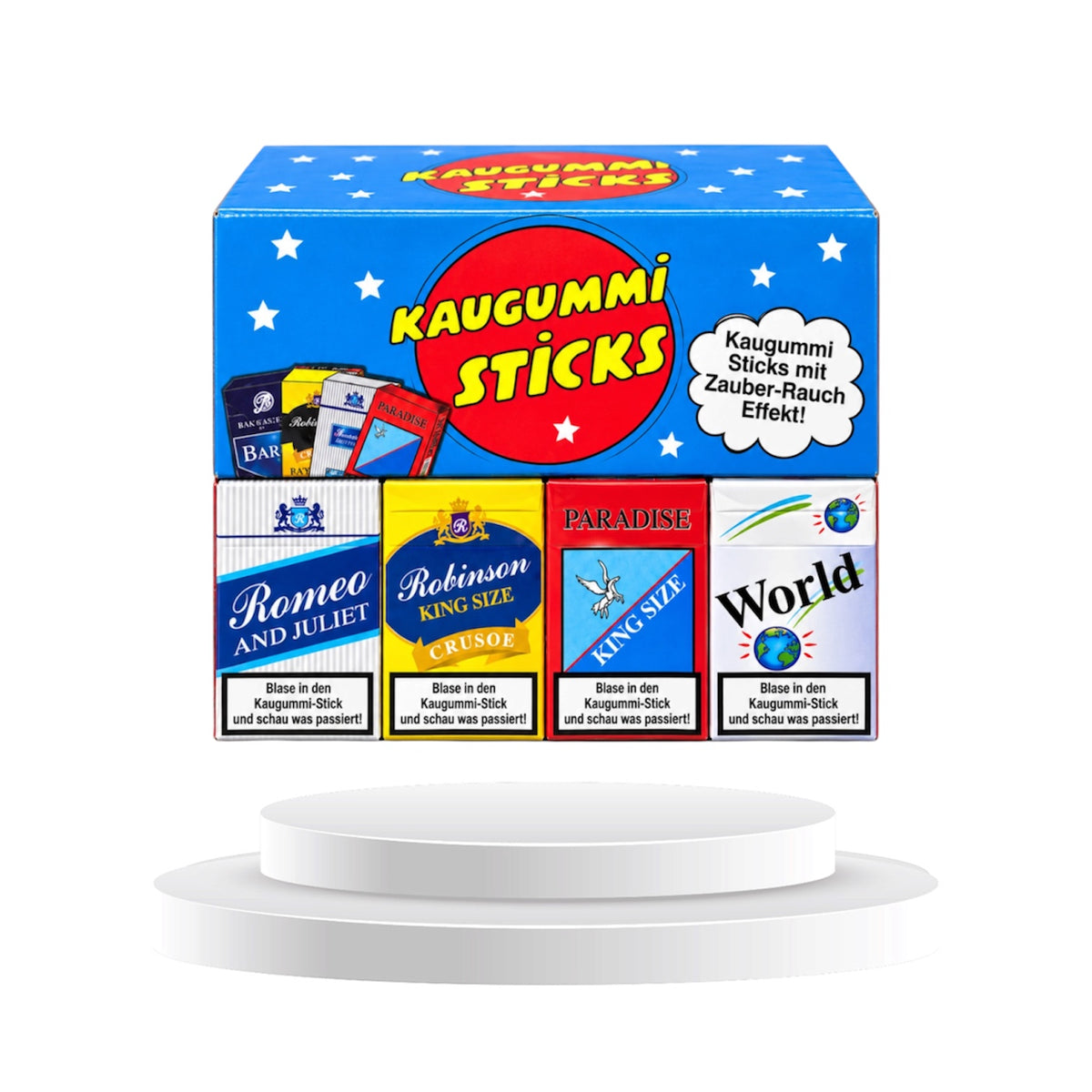 Kaugummi Sticks mit Zauber-Rauch-Effekt – Retro Kaugummi