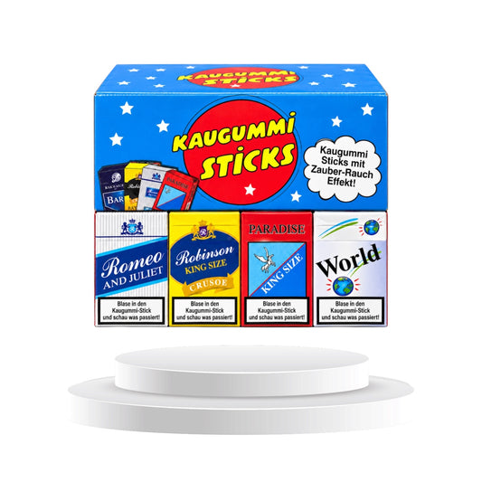 Kaugummi Sticks mit Zauber-Rauch-Effekt – Retro Kaugummi