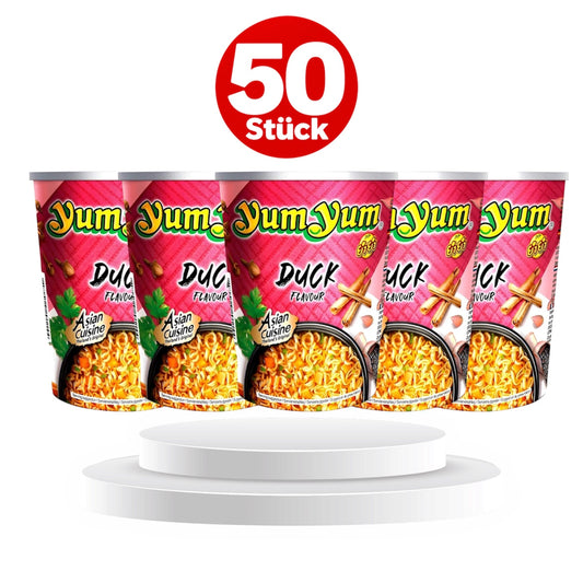 50 x Yum Yum Duck Cup 70g 04.11.2026
