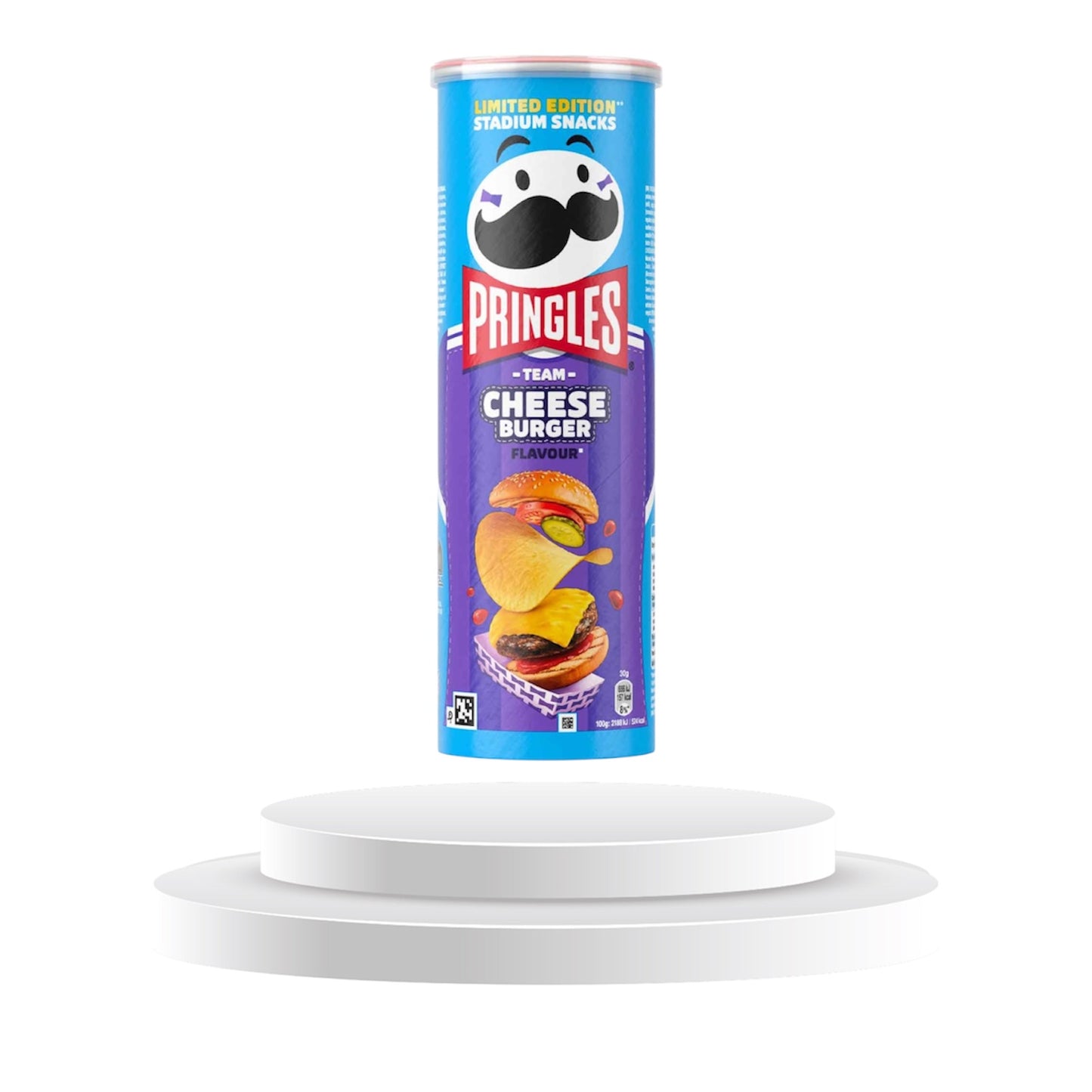 Pringles Team Cheeseburger Flavour Limited Edition