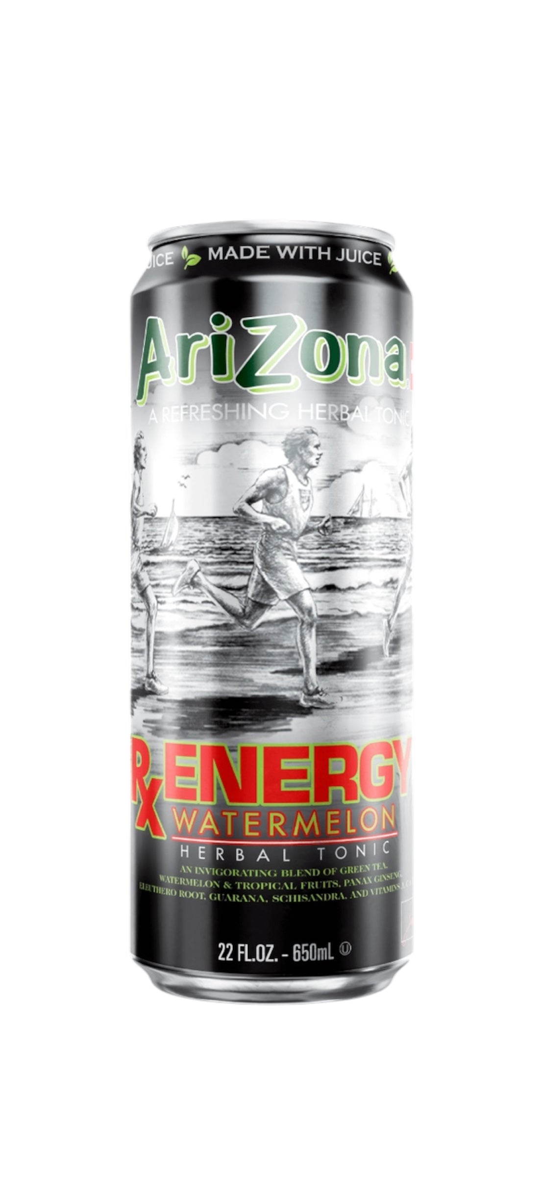 AriZona RX Energy Watermelon Herbal Tonic