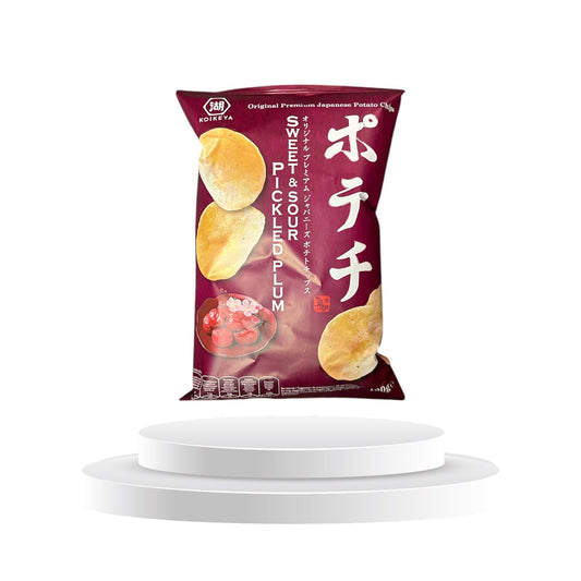 Koikeya Chips mit Sweat & Sour Pickledplum - Memo's Candy World GmbH
