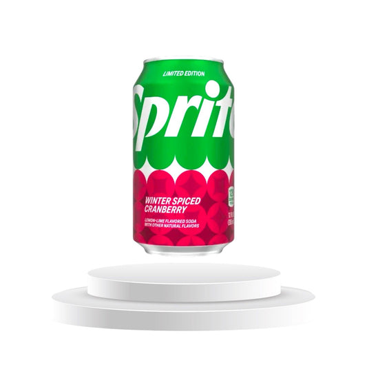 Sprite Winter Spiced Cranberry - Memo's Candy World GmbH