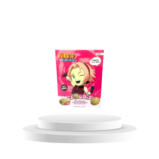 Cloudiz Sakura Kekse Naruto Strawberry 30g - Memo's Candy World GmbH