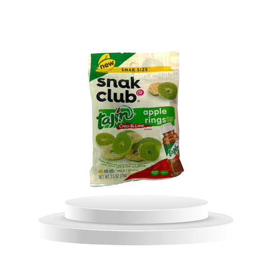 Snack Club Tajin Apple Rings 71g - Memo's Candy World GmbH